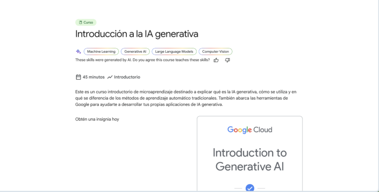 9 cursos gratis de IA para dominarla - Xideral