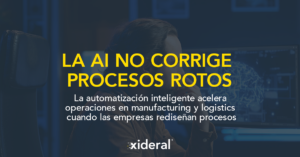 AI y automatización inteligente en logística